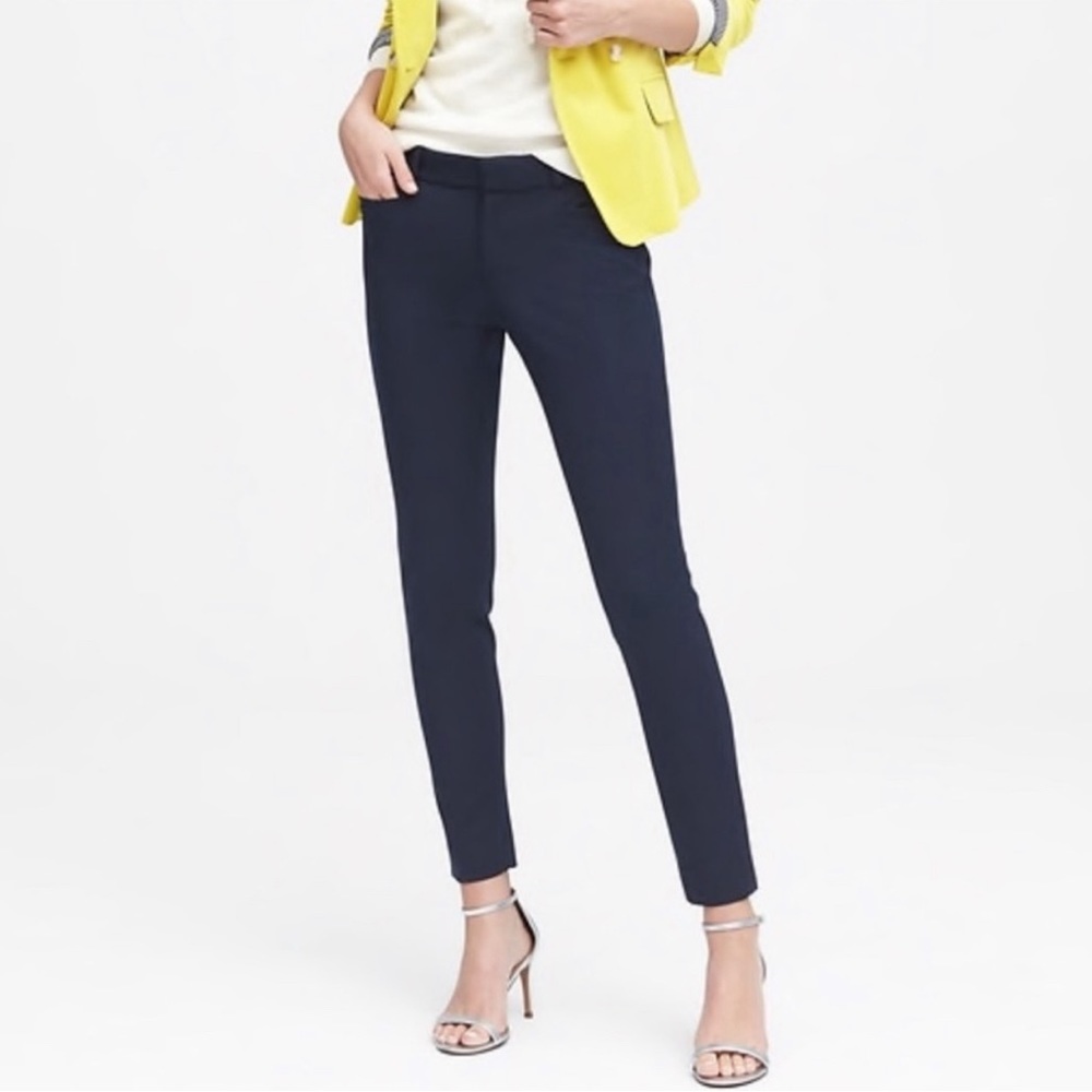 Banana Republic Sloan Navy Blue Pant NWOT